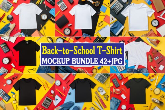 Back-to-School Free Mockup Bundle 15