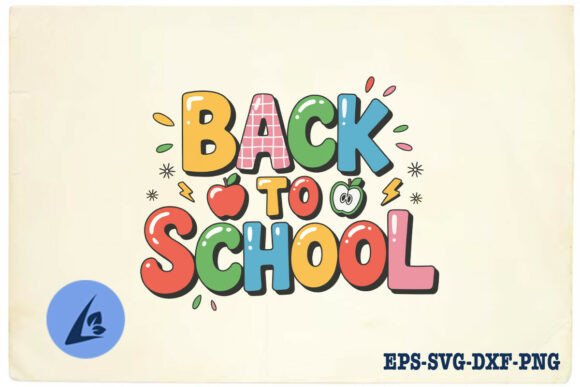 Back to School Happy Days SVG: Graphics for Crafts