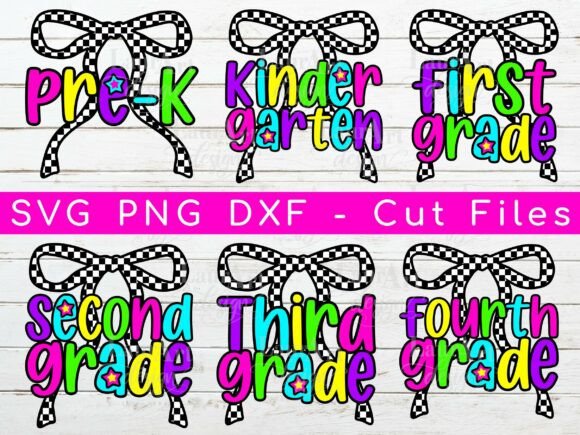 Back to School Kindergarten First Grade Graphics