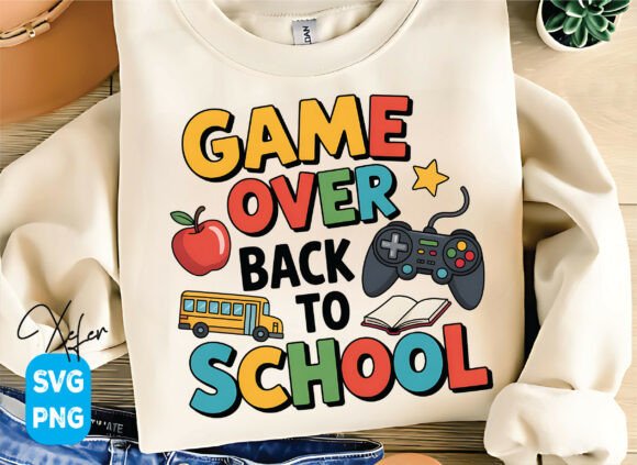 Back to School Png, Teacher Svg, Game Over Graphics