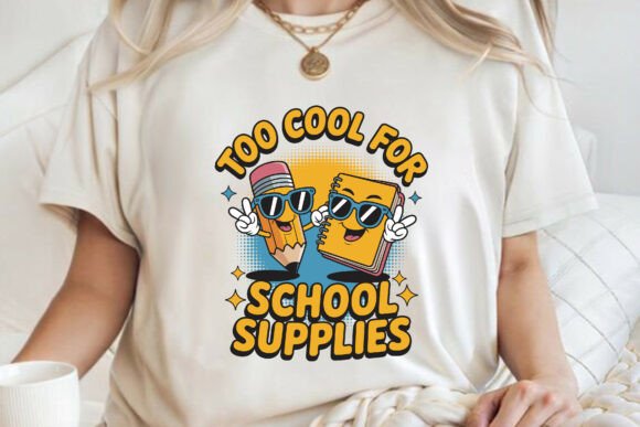 Back to School Supplies Pun T-shirt SVG