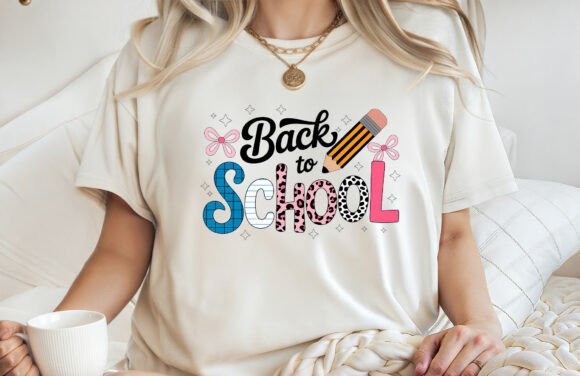 Back to School T-shirt Design PNG: Graphics for T-Shirt Designs