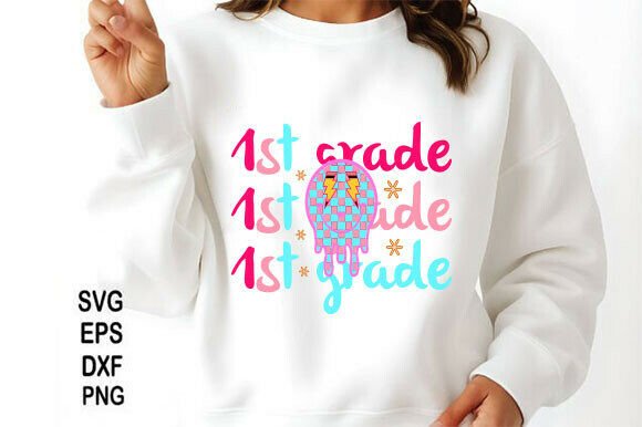First Grade Png, Back to School Custom