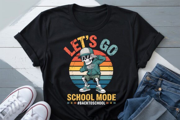 Let's Go Back to School Shirt PNG