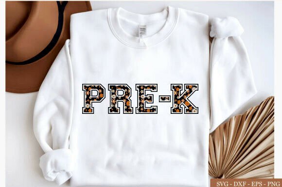 Pre-K Back to School Png Sublimation: Graphics for T-Shirt Designs