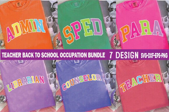 Teacher Back to School Occupation Bundle