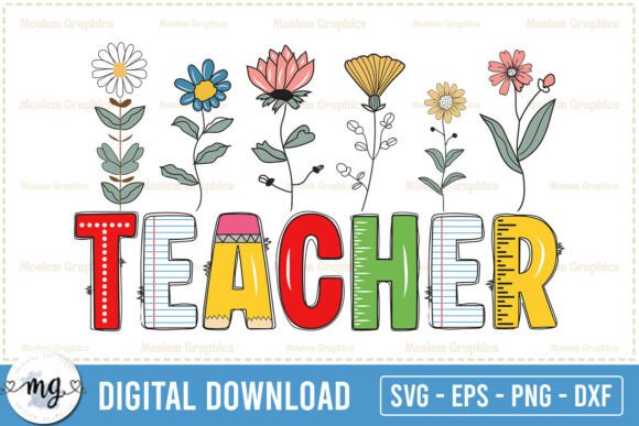 Teacher - Back to School SVG PNG