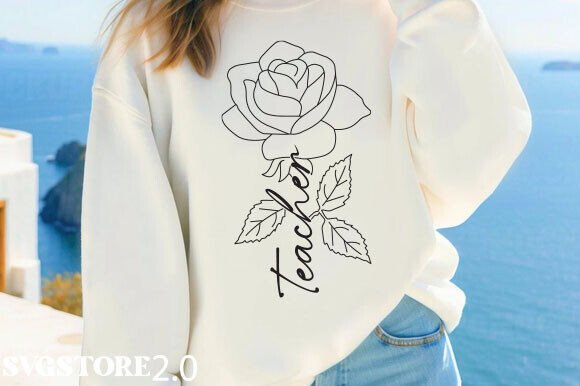 Teacher SVG, Back to School, Teach Love